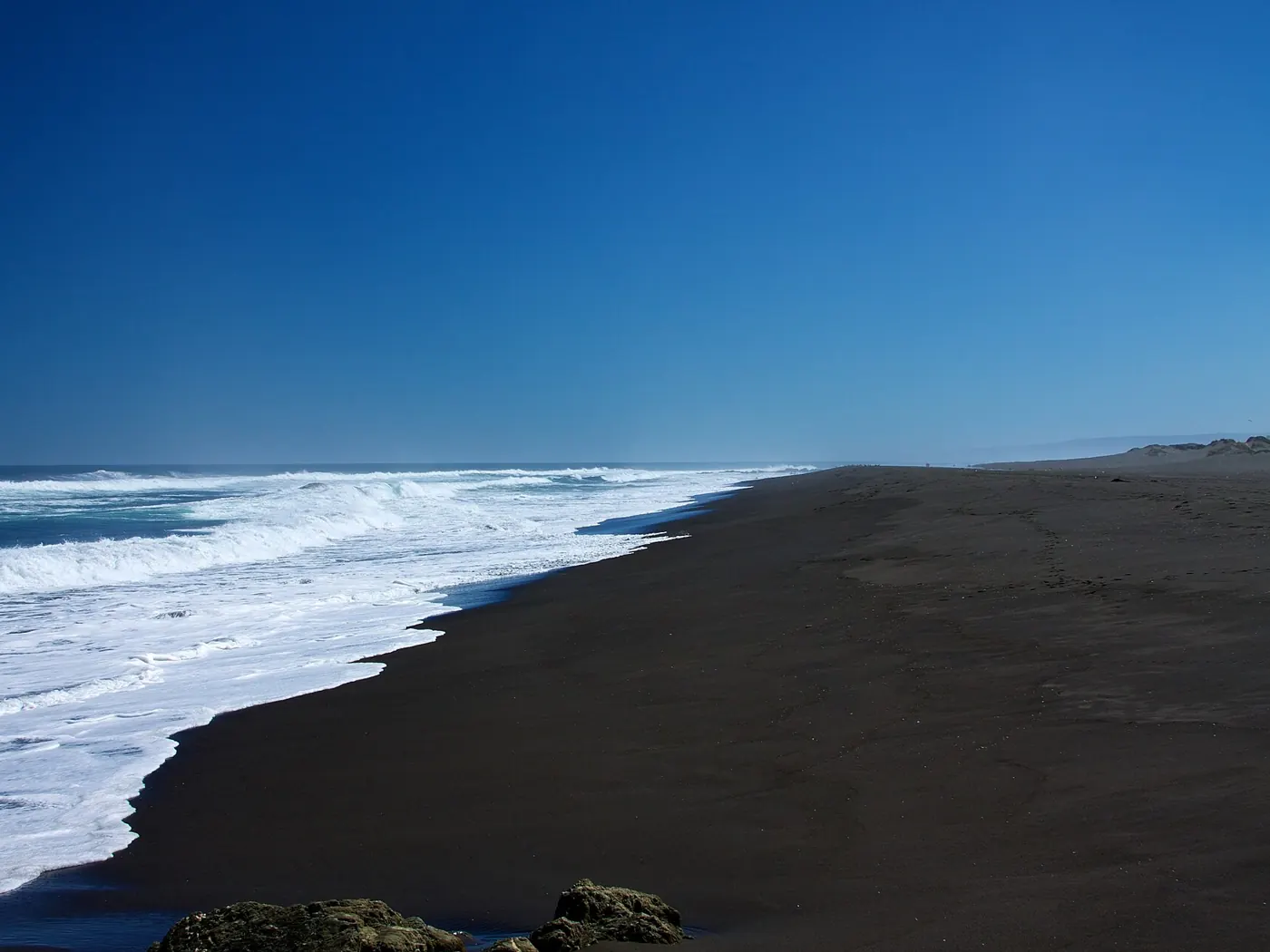Playa Hermosa, en Pichilemu